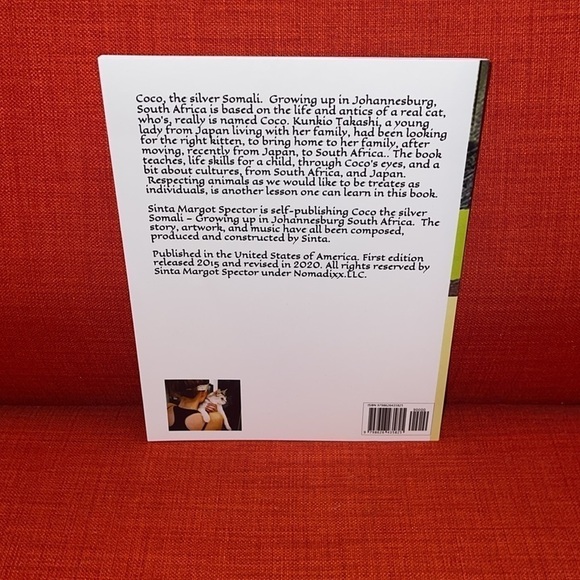 HANDCRAFTED Book coco the silver somali growing up in Johannesburg South Africa - Picture 3 of 11